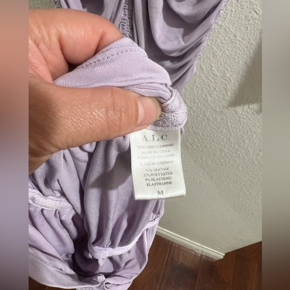 Revolve ALC Ansel dress in Lilac - Picture 8 of 8